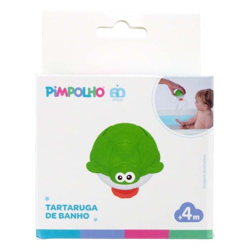 Brinquedo de banho tartaruga unissex Pimpolho