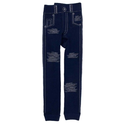 Calça legging jeans 02-03 anos unissex Pimpolho