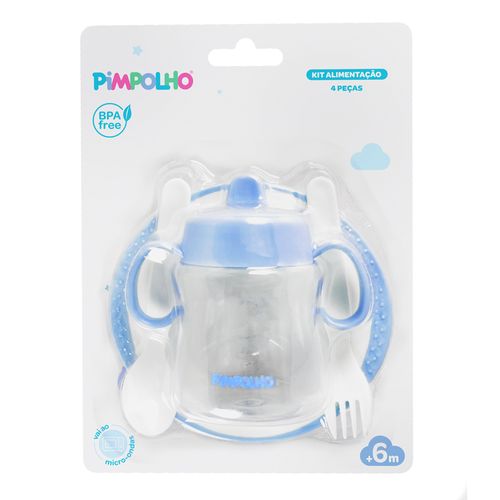 Kit de alimentação com 4 peças masculino Pimpolho