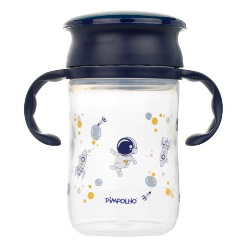 Copo de treinamento 360 com alça 330ML masculino Pimpolho