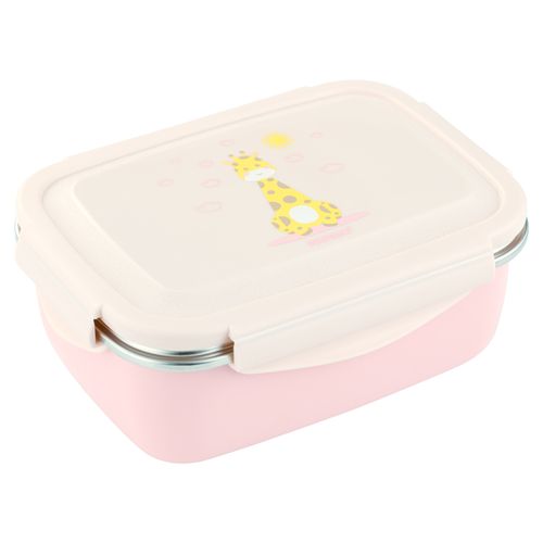 Lancheira Bentô box 550ML girafa feminino Pimpolho