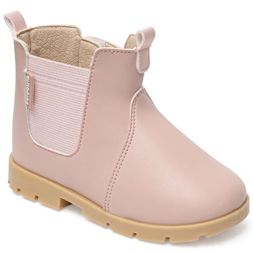 Bota chelsea infantil Pimpolho rosa