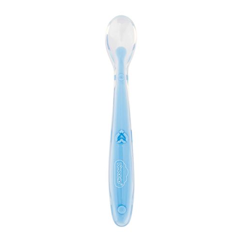 Colher infantil de silicone masc Pimpolho