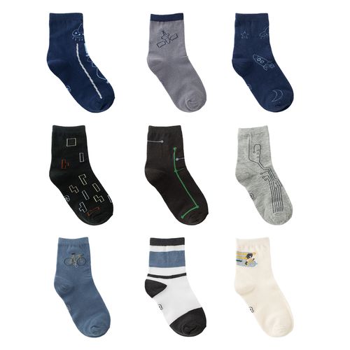 Kit meia colorida C/3 pares tag 35-38 masculino Pimpolho