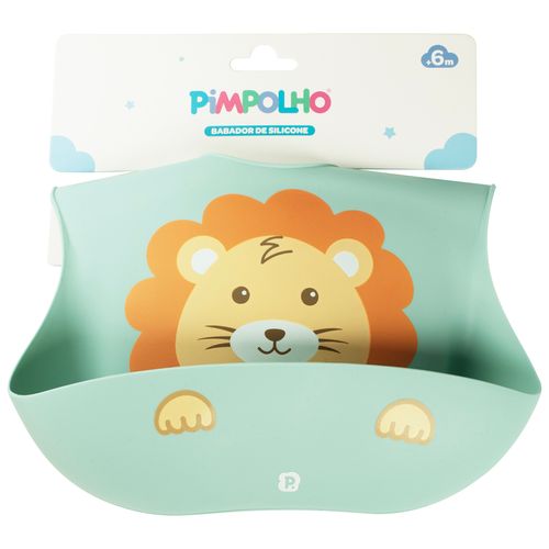 Babador de silicone ajustável masculino Pimpolho