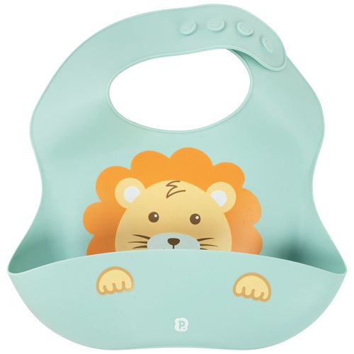 Babador de silicone ajustável masculino Pimpolho