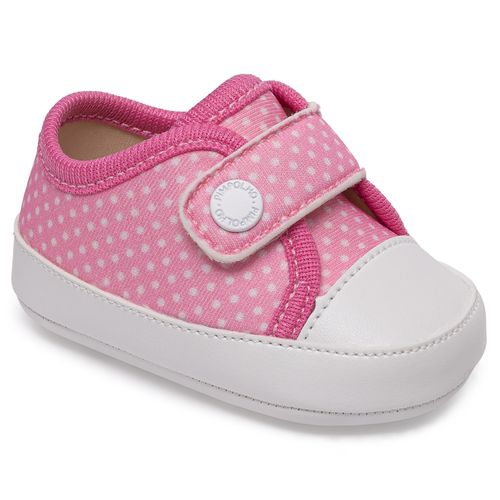 Tênis jujubinha infantil Pimpolho rosa