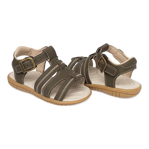 Sandália infantil casual Pimpolho verde