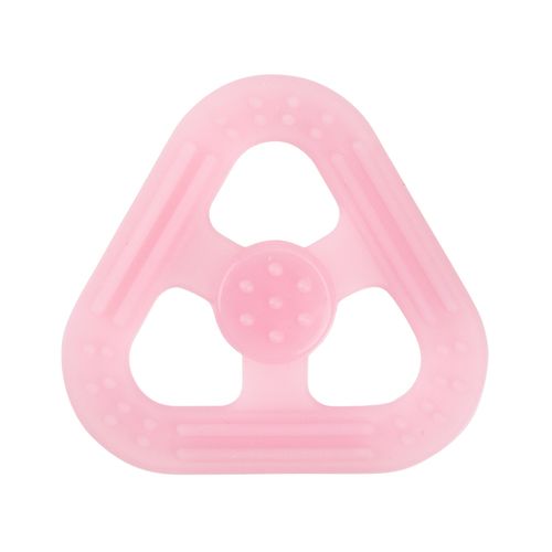 Mordedor de silicone triângulo feminino Pimpolho