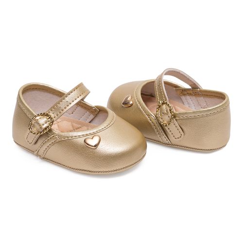 sapatilha love infantil pimpolho dourada