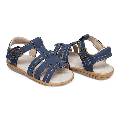 Sandália infantil casual Pimpolho azul