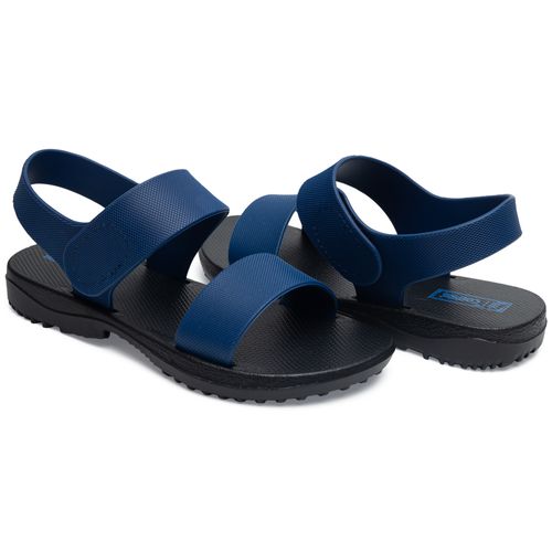 Sandália infantil colore azul