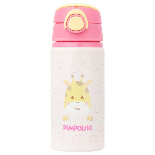 Garrafa de alumínio 500ML girafa feminino Pimpolho