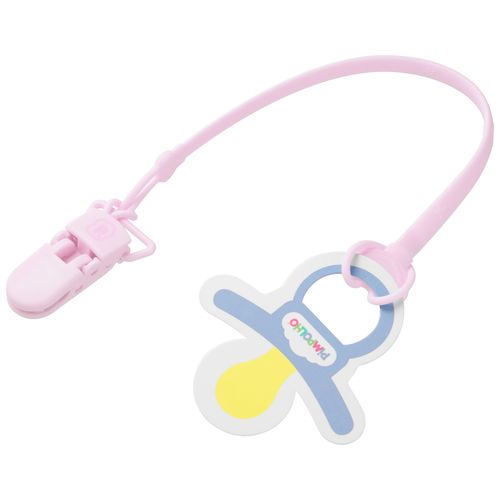Prendedor de chupeta silicone 30cm fem Pimpolho