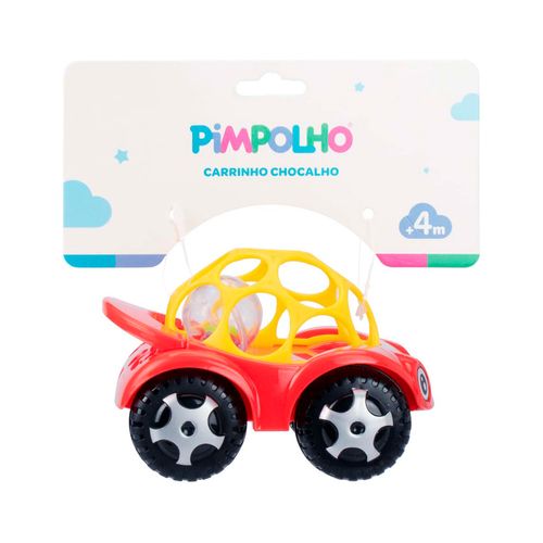 Carrinho chocalho unissex Pimpolho
