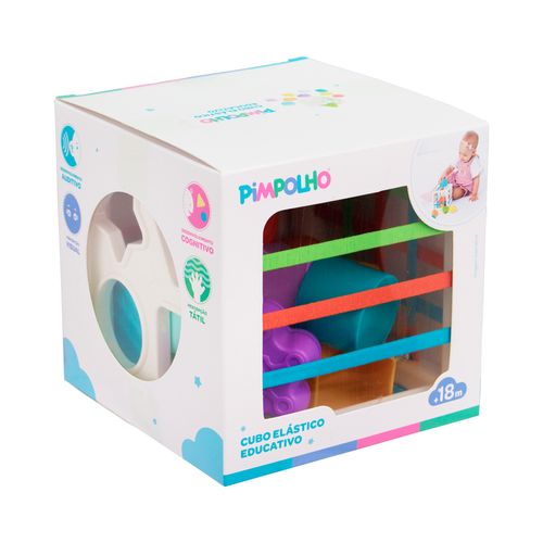 Cubo elástico educativo unissex Pimpolho