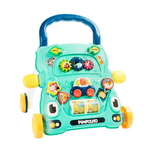 Andador carrinho interativo masculino Pimpolho