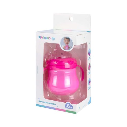 Mamadeira musical com luzes feminino Pimpolho