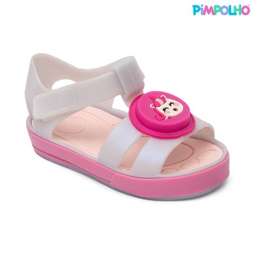 Sandália infantil Pimpolho branca