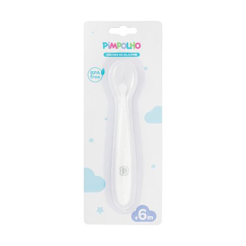 Colher de silicone unissex Pimpolho