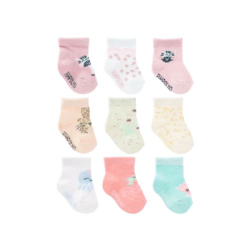 Kit meia colorida C/3 pares tag Tam zero feminino Pimpolho