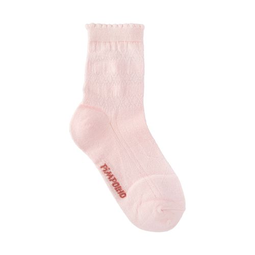 Meia com textura toque fino 31-34 feminino Pimpolho