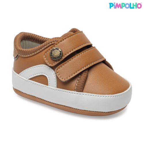 Tênis mini urban infantil Pimpolho caramelo