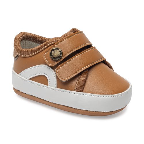 Tênis mini urban infantil Pimpolho caramelo