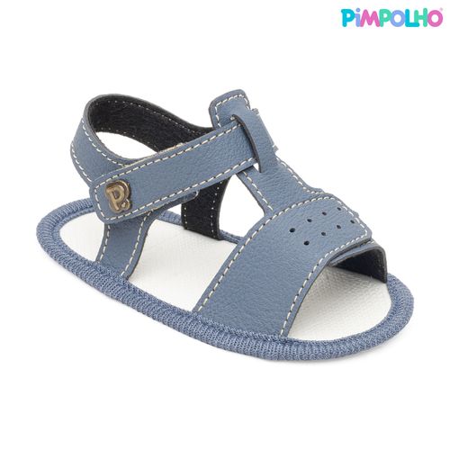 Sandália infantil basica Pimpolho azul