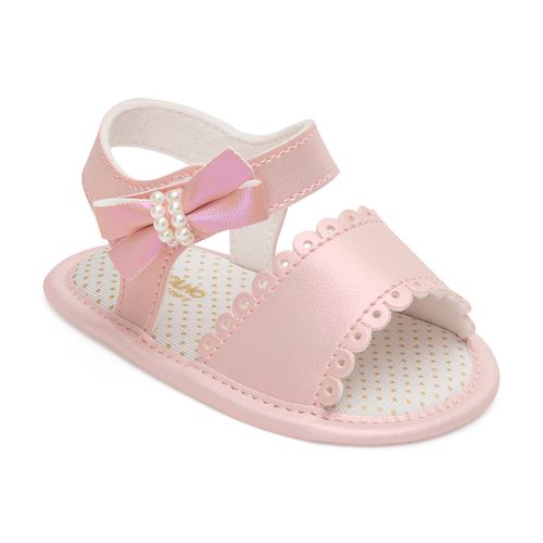 Sandália infantil bella Pimpolho rosa