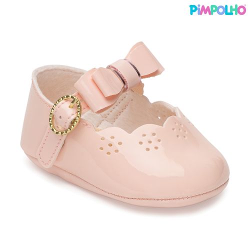 sapatilha filó infantil pimpolho rosa
