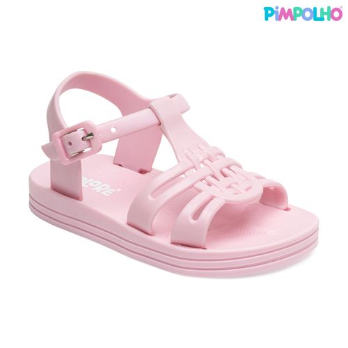Sandália infantil candy rosa