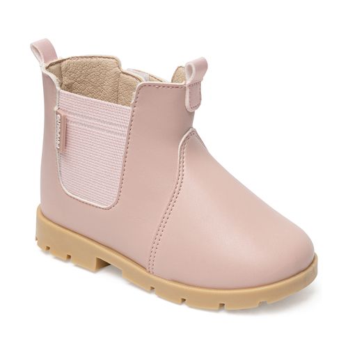 Bota chelsea infantil Pimpolho rosa