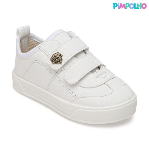 Tênis street urban  pimpolho branco