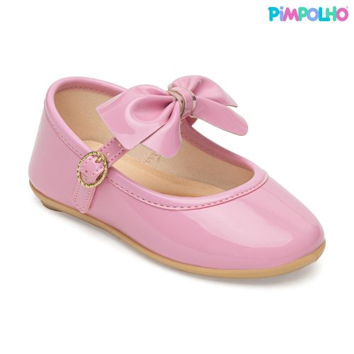 Sapatilha filó infantil Pimpolho rosa