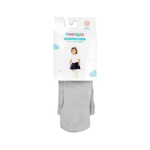 Meia calça algodão lisa 02 A 03 anos feminino Pimpolho