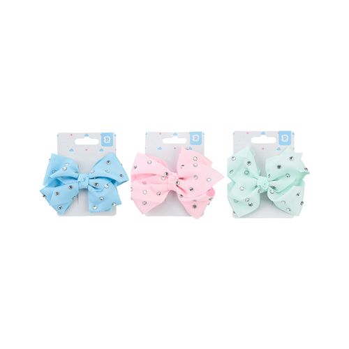 Laço de cabelo infantil cristais feminino Pimpolho