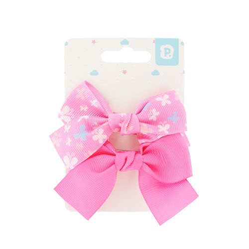 Laço de cabelo infantil duplo feminino Pimpolho