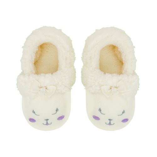 Pantufa kids ovelha off white feminino Pimpolho