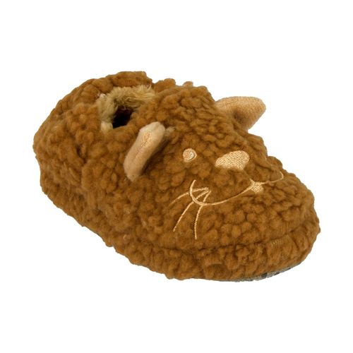 Pantufa kids castor marrom masculino Pimpolho