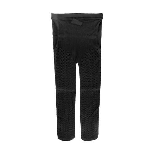 Meia calça com textura folha 00-04 Meses feminino Pimpolho